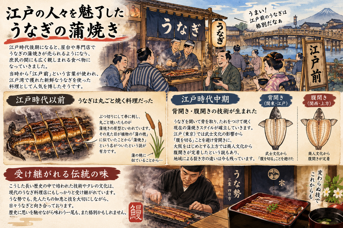江戸時代からの歴史！うなぎ料理はいつから庶民の味に？